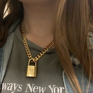 Louis Vuitton Lock Necklace
